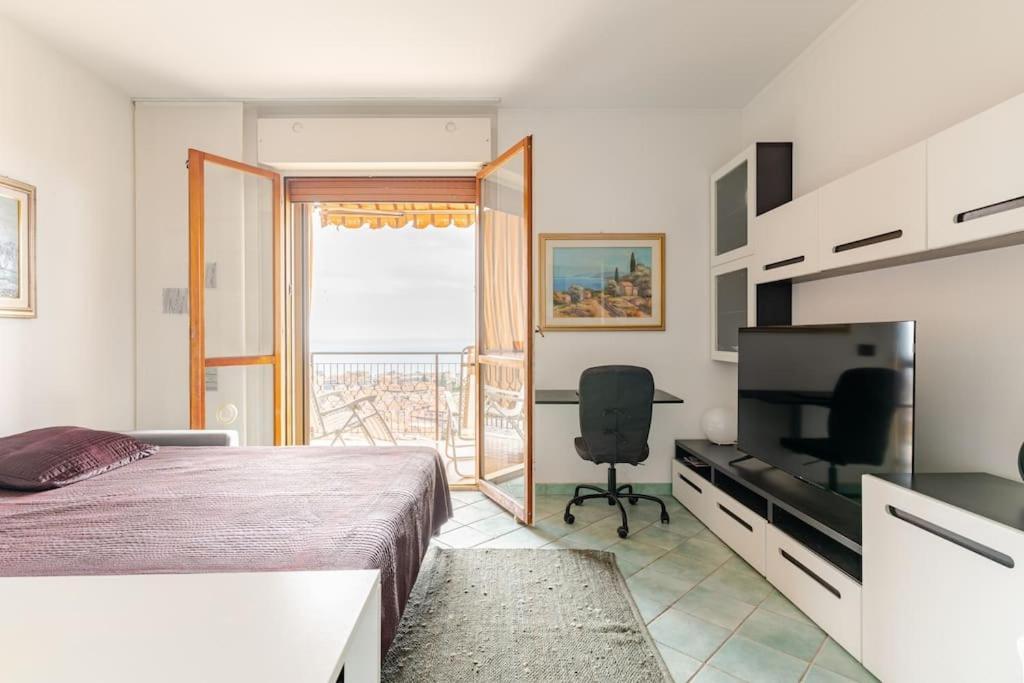 ונטימיגליה Thekeystudio, La Casa Del Mare Azzurro With Seaview מראה חיצוני תמונה